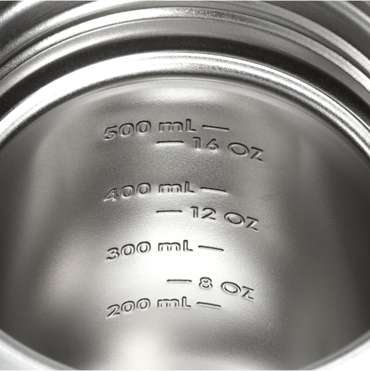 STANLEY Vitalize Shaker Bottle 20 oz - Leakproof Insulated Stainless Steel | Fast Flow Lid & Base Storage | BPA-Free | Chalk