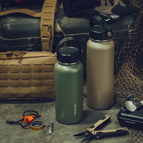 Condor Elite - 40 OZ Vacuum Sealed Thermal Bottle FDE