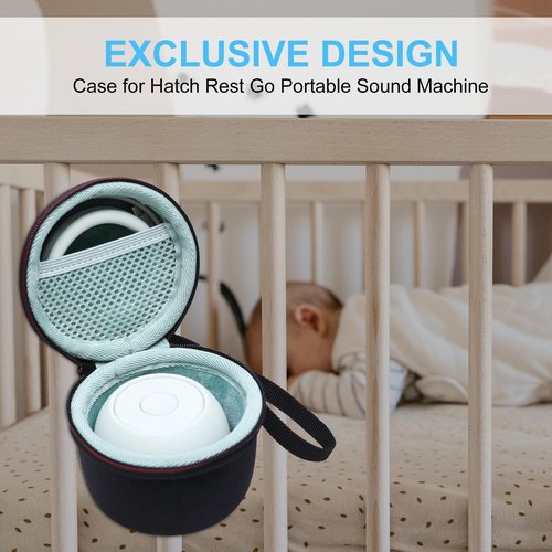 LTGEM Case Compatible with Hatch Rest Go Baby Sound Machine, Mint