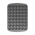 GoodCook 48-Cup Nonstick Steel Mini Cupcake and Muffin Pan, Gray