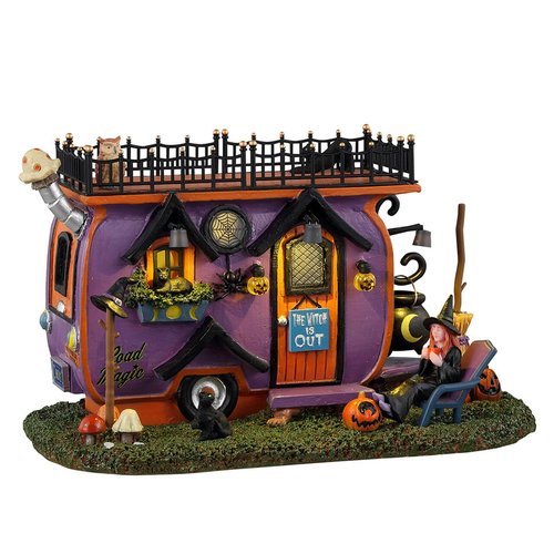 Lemax Witch Vanlife, Battery Operated (4.5V) #34066