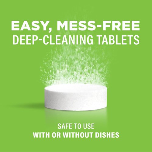 Affresh Dishwasher Cleaner - Eliminates Odors & Bacteria | 6 Tablets for 6-Month Supply