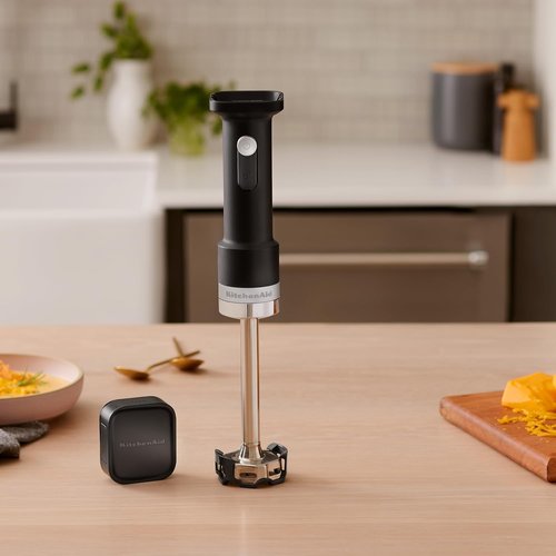 KitchenAid Go™ Cordless Hand Blender - Convenient & Portable Design | Black Matte Finish