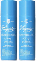 Hagerty Silversmiths Aerosol Spray Polish, Unscented 8.5 Oz (Pack of 2)