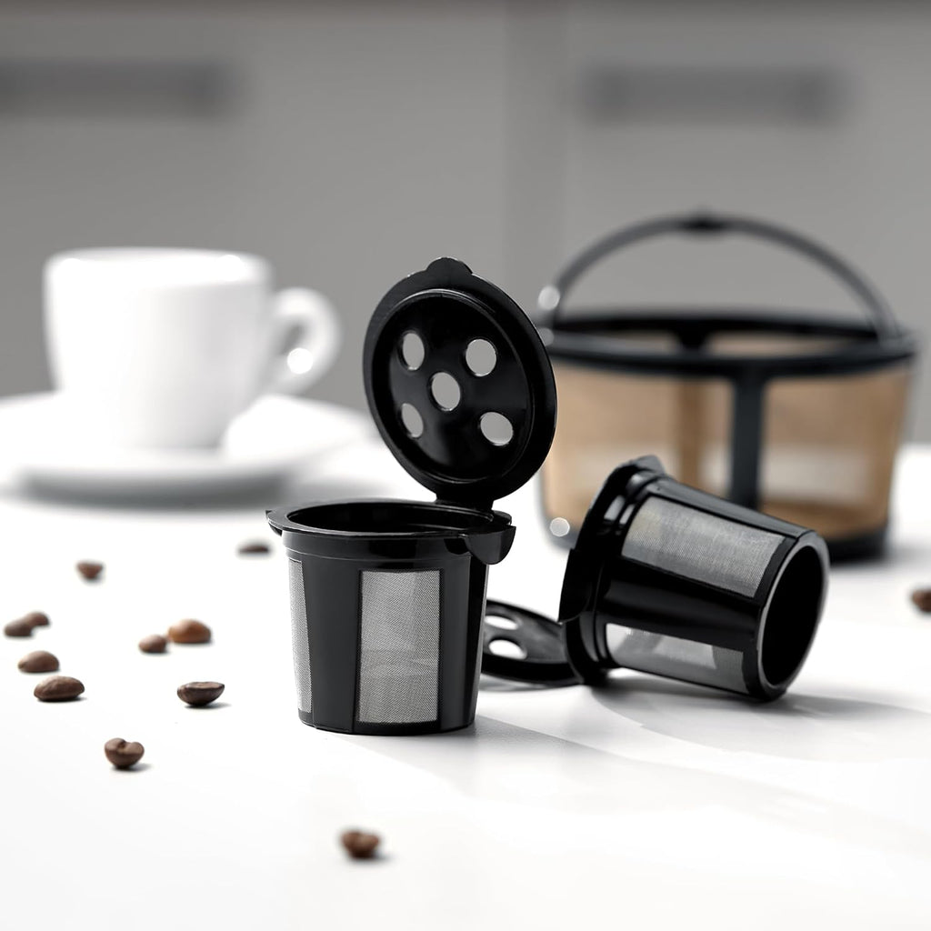 Skiennix Reusable K Cups - Eco-Friendly Coffee Filter for Keurig K-Duo | MultiStream Technology