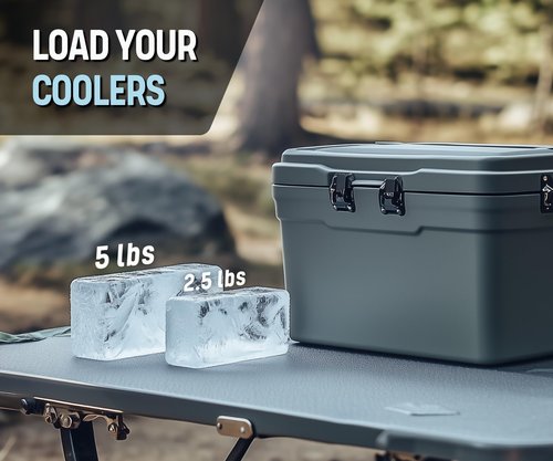 Alaskey® Extra Large Ice Block Mold 5 lbs With Lid (2-Pack) | Create Perfect Ice Bricks | Professional Silicone Mold for Crafting Giant Ice Cubes, Ideal for Ice Baths, Coolers, Bartender Accessories