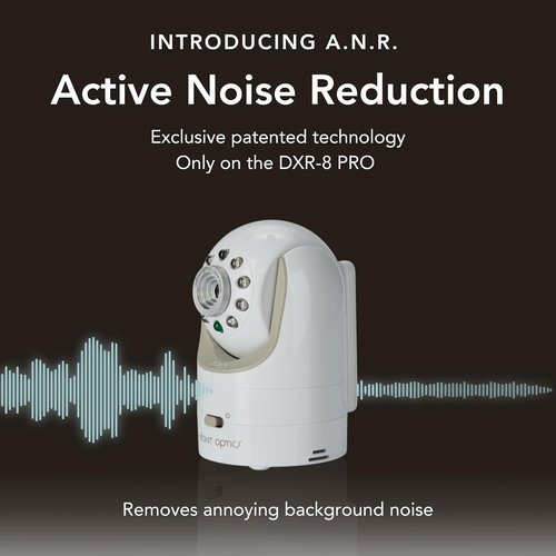 Infant Optics DXR-8 PRO Add-On Camera - Enhanced Monitoring for DXR-8 | Sleek White Design