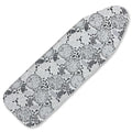 Eiqikayo Ironing Board Cover and Pad, Sewn-in Thick Feltpads, Elastic Edge,12"x36"Scorch & Stain-Resistant Replacement Ironing Board Cover, Fits Standard Ironing Boards, Durability & Easy to Install
