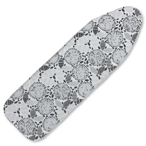 Eiqikayo Ironing Board Cover and Pad, Sewn-in Thick Feltpads, Elastic Edge,12"x36"Scorch & Stain-Resistant Replacement Ironing Board Cover, Fits Standard Ironing Boards, Durability & Easy to Install