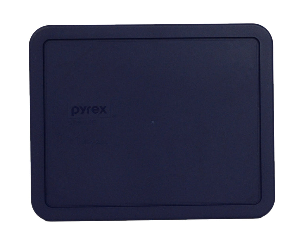 Pyrex 7212-PC 11-Cup Blue Food Storage Replacement Lid (4-Pack) - Made in USA