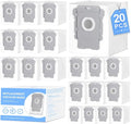 iRobot 20 Pack Vacuum Bags - Compatible with Roomba i7, i8, i3, j7, s9 | Automatic Dirt Disposal