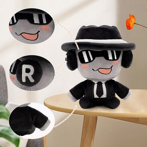 **Lsiqjhg 8-Inch Cartoon Game Plush Pillow - Perfect Stuffed Figure for Video Game Room Decor**