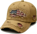 250 Anniversary USA Hat - Ripped Denim Baseball Cap for Men & Women | 250th Celebration Merchandise