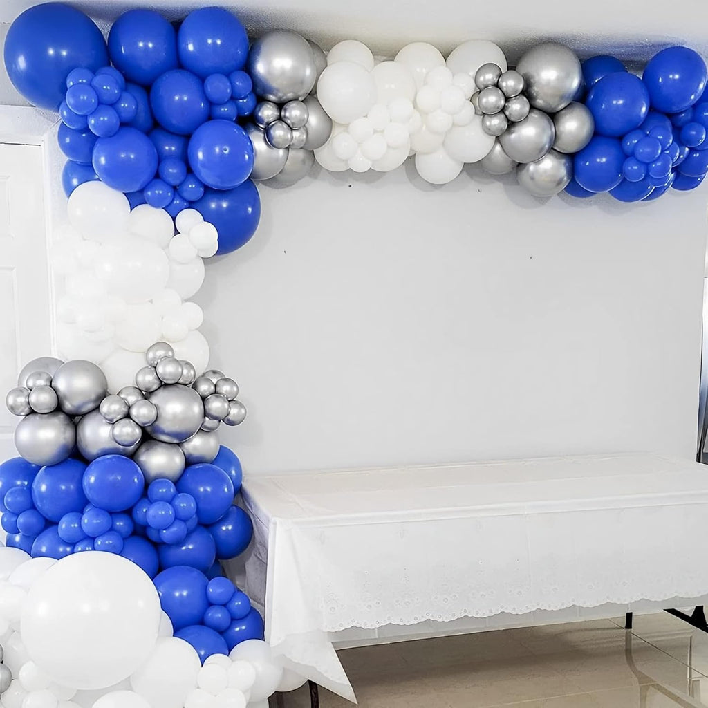 Voircoloria 105pcs Royal Blue Balloons - 12 Inch Party Balloons for Birthdays & Celebrations