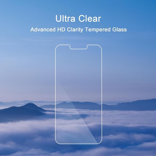 Ailun Tempered Glass Screen Protector - 3 Pack for iPhone 17e, 16e, 14, 13 | 6.1 Inch, Case Friendly