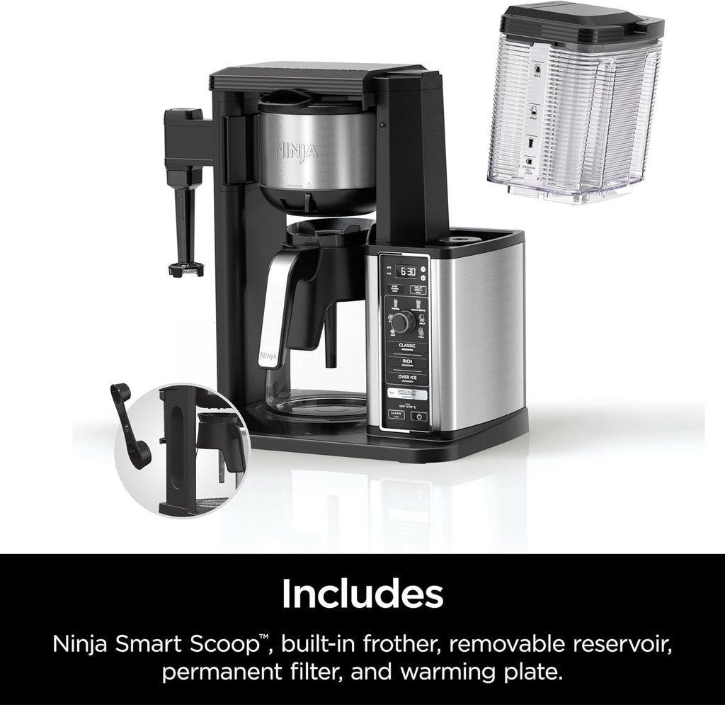 Ninja Specialty Coffee Maker - Hot & Iced Coffee with 6 Brew Styles | 10-Cup Carafe, Black
