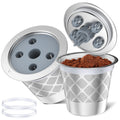 Reusable K Cup for Ke K Supreme machine- permanent ke coffee filter Refillable K cups for Ke K Supreme Plus Coffee Makers(2pcs)