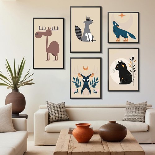 LaVie Home 16x22 Black Picture Frame - HD Plexiglass for Vertical/Horizontal Display | Classic Collection