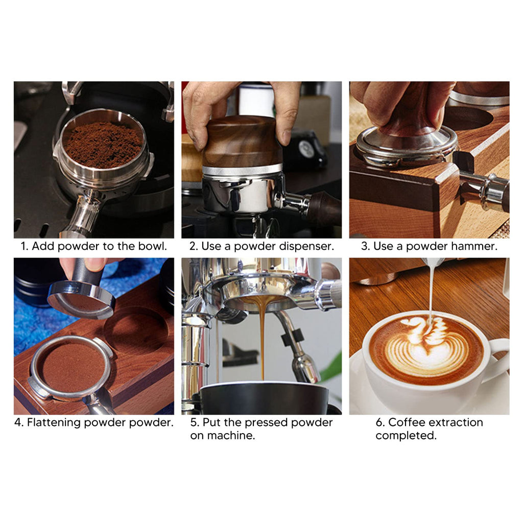 Bottomless Portafilter Ascaso Milesto Em19M2 Crem One Casadio Semremo Cimbali Royal Gemilai Bezzera Gaecm Filter Basket Thailand Rosewood Aluminum Alloy 2 Ears Portafilter