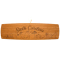 Totally Bamboo South Carolina Extra-Large Charcuterie Board and Cheese Plate with Engraved Artwork, 30" x 8.5"