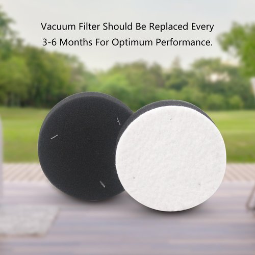 Ymimi Replacement Filter Compatible with Eureka Airspeed Compact Bagless Upright Vacuum, Fits Models NEU100,NEU102,NEU10AE2,NEU10AE5,NEU10AE4 Part # E0106 (2 Pack)