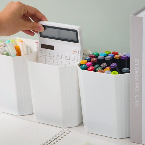 Citylife 17 QT Clear Plastic Storage Bins - Stackable Multipurpose Containers for Organizing Tools, Crafts & More