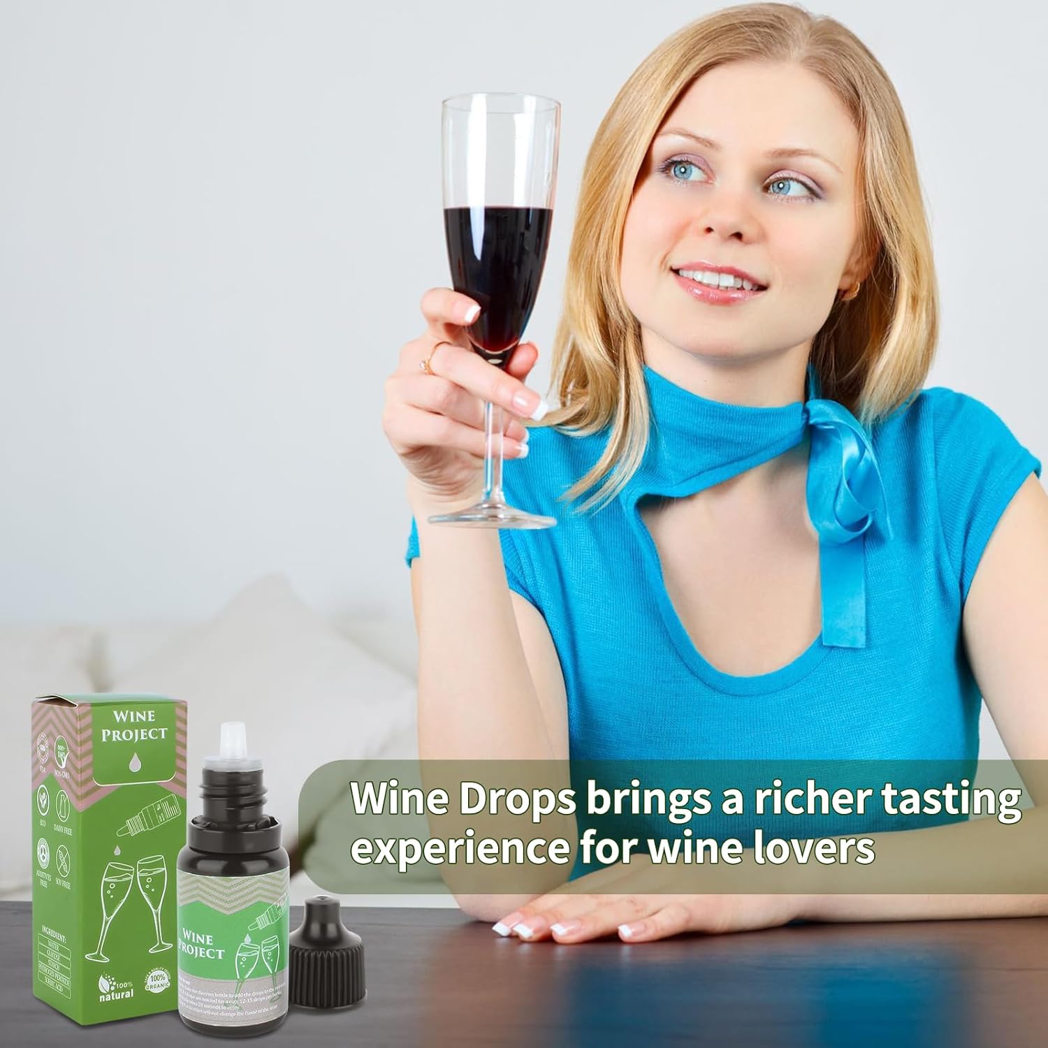 Wine Filters Wine Purifier Remove Sulfite and Histamine the Wine Purifier Reduces Headache Prevent Wine Sensitivities(Bottle of 2)