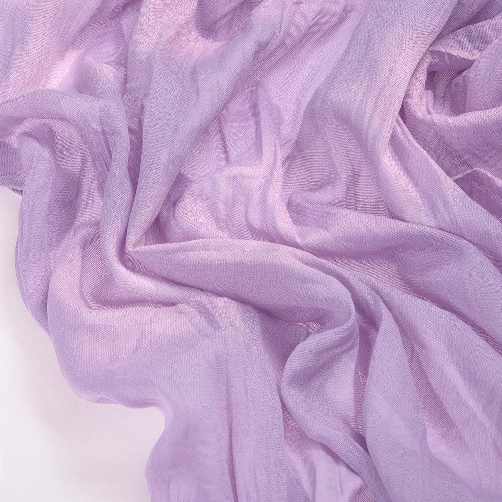 Socomi Lilac Purple Cheesecloth Table Runner - 120 Inch Sheer Gauze for Weddings & Home Decor