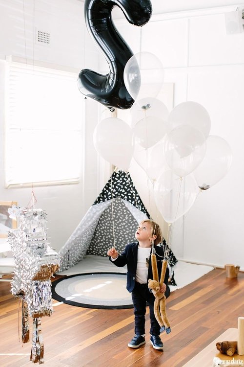 Black Number 70 Balloon - 40 Inch 70th Birthday Decorations for Men & Women | Perfect Party Supplies