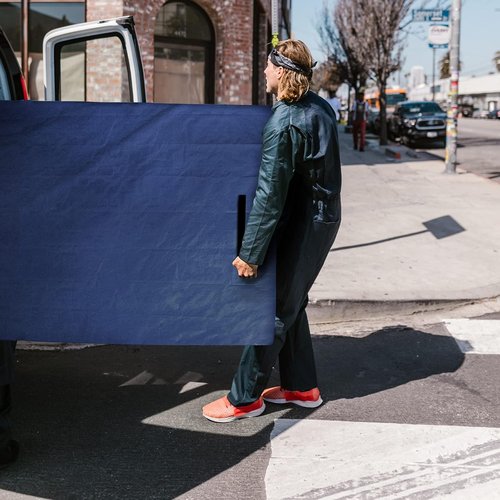 Mattress Bags for Moving - Waterproof Queen Size Cover with Heavy Duty Handles & Strong Zipper