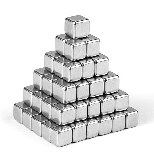 QFGasre 130pcs Small Square Cube Magnets,Fun Magnet Fridge Magnets Rectangular Magnet TinyMagnets for CraftsMagnet for Whiteboard for Crafts BlockMagnet