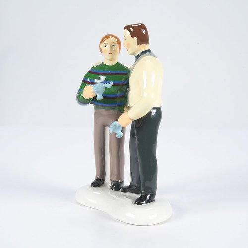 Department 56 Cousin Eddie Moose Mug Figurine - National Lampoon's Christmas Vacation | 3.66 Inch, Multicolor