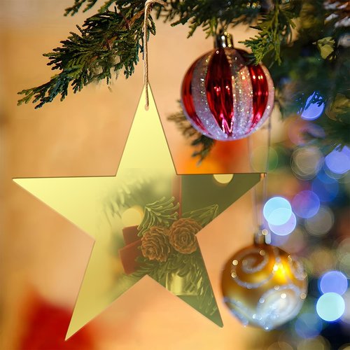 EnioyView 36 PCS 11 Inch Large Gold Star Cutouts Double Printed Paper Stars for Wedding Classroom Wall Party Movie Night Bulletin Board Decoration Supply