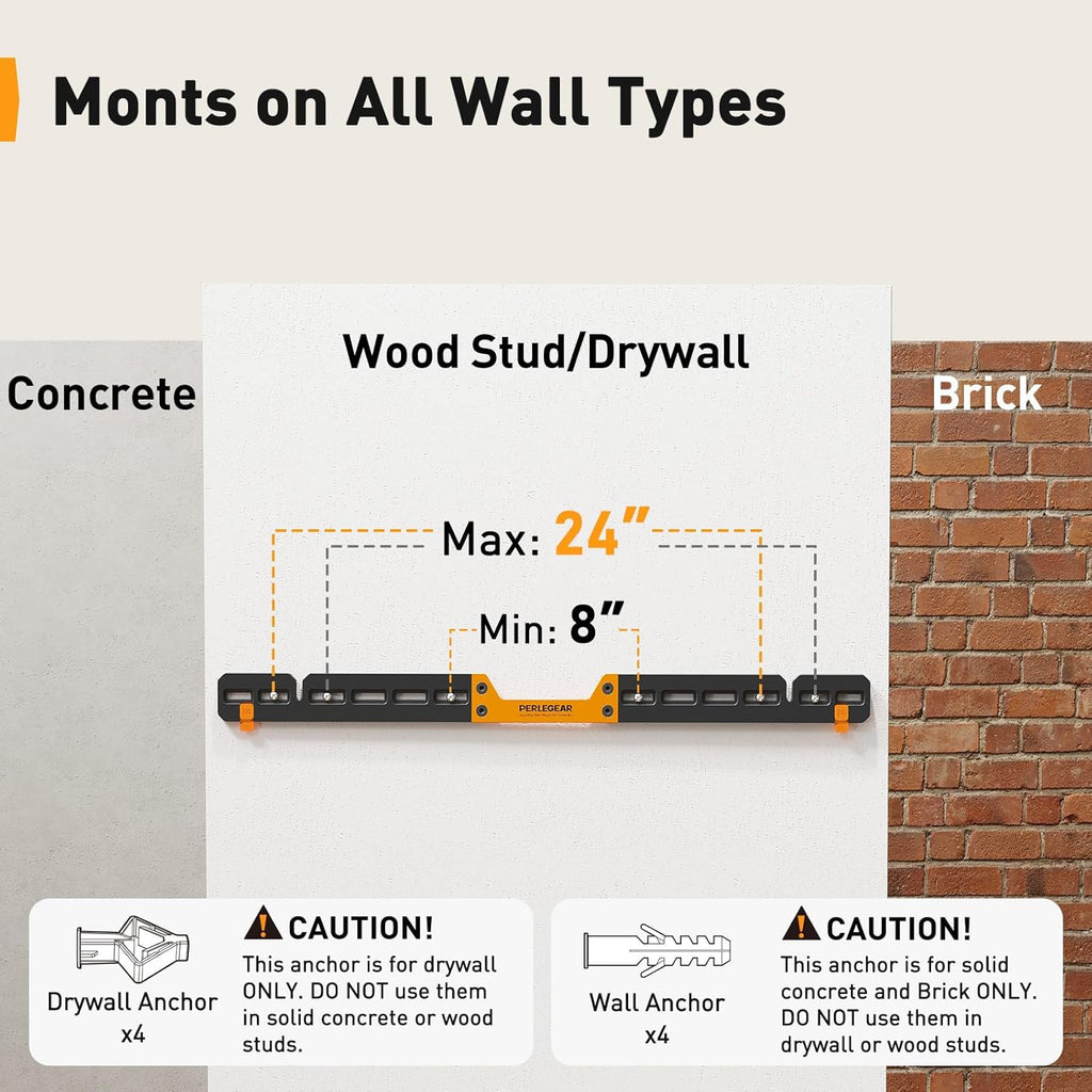 Perlegear Soundbar Wall Mount - Compatible with Sonos Arc & Ultra | Hidden Design, Sturdy Steel Structure
