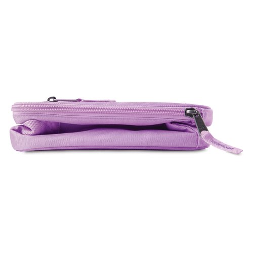 PackIt Freezable Classic Lunch Box, Lavender, Built with ECOFREEZE Technology, Fully Freezable, Collapsible, Reusable, With Zip Front Pocket and Buckle Handle, Designed for Fresh Lunch On the Go