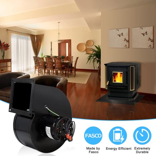 Adviace Replacement PU-4C447 Convection Blower for Englander & England Pellet Stove Models 2002-Present | Sealed Bearing System, Quiet