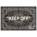 KEEP OFF Rug - Cashew Flower Classic Paisley Cashmere Area Rug - Hypebeast Home Decor Carpet - 20 * 32in (50 * 80cm) Doormat/Bathmat/Welcome Mat - Artistic Premium Floor Mat