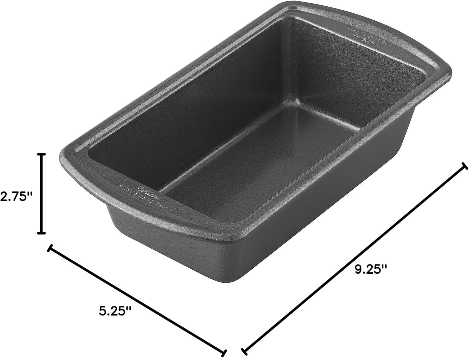 Wilton Platinum Non-Stick Loaf Pan - 9 x 5 Inch Stainless Steel Bakeware, PFAS-Free Design
