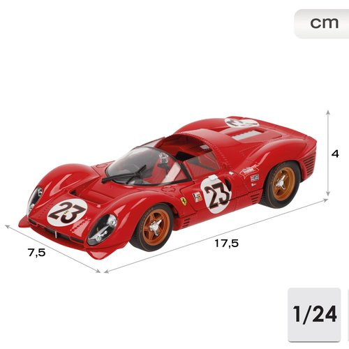Bburago 1:24 Racing Ferrari 330 P4 Daytona 1967