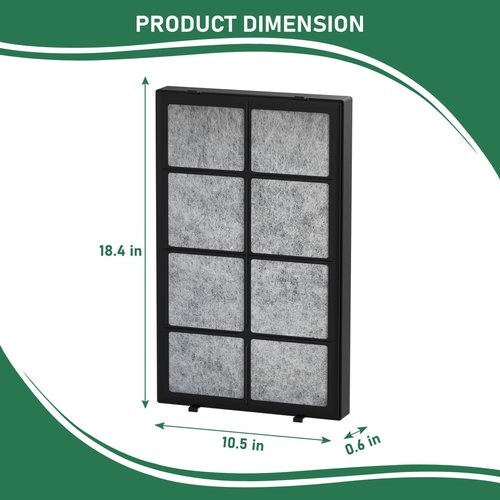 Carmerny 1051 Humidifier Air Filter Compatible with AIRCARE 1051 Evaporative Humidifier Essick Air Part # 1051-Models 4DTS300, 4DTS900, 696400HB, 696800, H12300HB, H12400HB, and H12600, 2 Pack