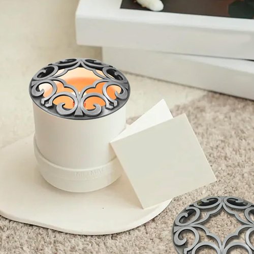 MrMrKura Candle Toppers - 2 Pcs Metal Covers for Even Burning | Perfect Gift for Women