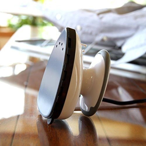 Ivation Mini Travel Iron - Dual Voltage Compact Design with Non-Stick Ceramic Soleplate - Heats in 15 Seconds