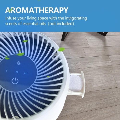 KEEPOW Aroma Pads Refills - 30 Pack Compatible with LEVOIT Core Mini Air Purifier | Essential Oil Replacement Pads