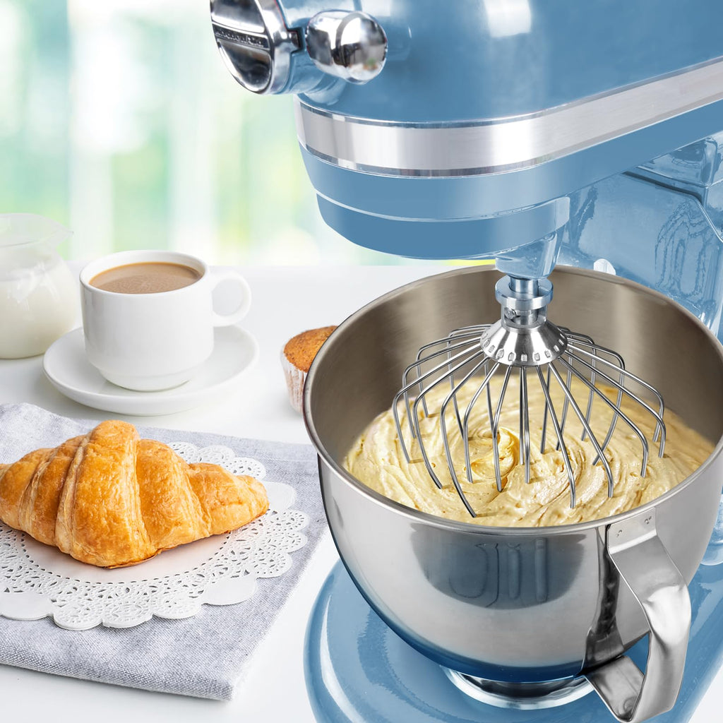 Whisk Attachment for KitchenAid Stand Mixer 7 Quart Bowl