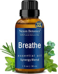 Nexon Botanics Breathe Essential Oil Blend 30 ml - Sinus Relief with Menthol - Ideal for Humidifiers & Diffusers