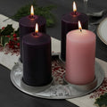 Shellwei Advent Wreath Candle Holder - Metal Nativity Scene Design for Christmas Centerpiece Decor | Fits 3-Inch Pillar Candles