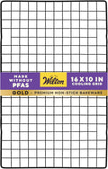 Wilton Gold Non-Stick Bakeware - Premium Warp-Resistant Design | 16 x 10 in, PFAs-Free