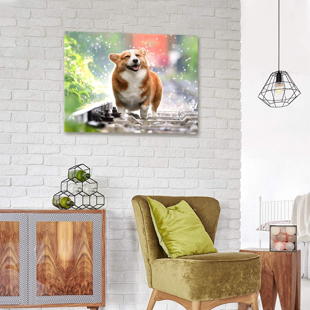 Personalized Canvas Print by [Brand Name] - Custom Photo Wall Art for Bedroom & Living Room (8" W x 6" H)