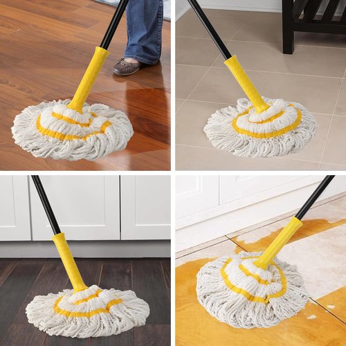 KeFanta Microfiber Twist Mop Refill, Heavy Duty Mop Head Refills (Not Include Handle)