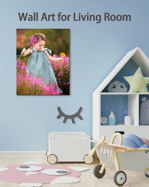 AbcCustomize Custom Canvas Prints - Personalized Photo Art for Living Room & Bedroom Decor | Fast Next Day Shipping